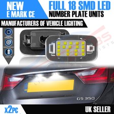 2x 18 LED NUMBER PLATE LIGHT