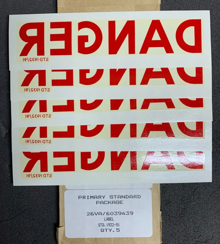 Harrier aircraft label decal - harrier,