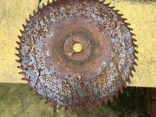Vintage sawmill saw - buzz,