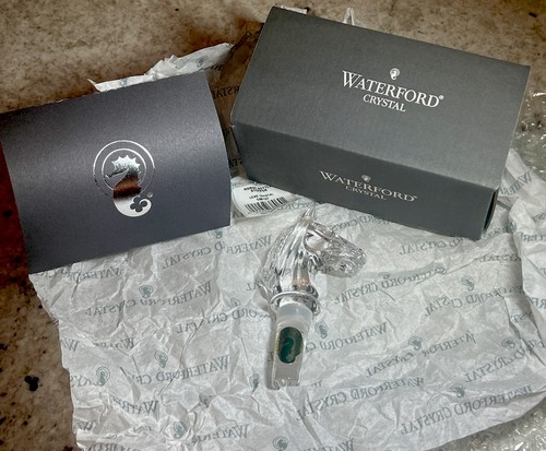 Waterford lead crystal horse - crystal,