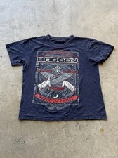 Bad Boy MMA T Shirt Large Navy