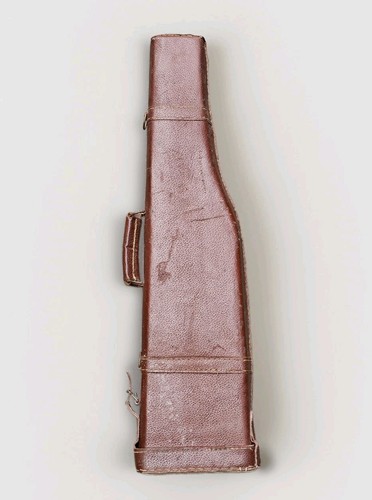 Vintage leg mutton gun case - of,