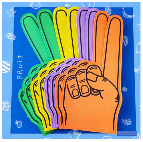 Foam finger universal large - foam,