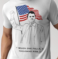 Charlie Kirk T-Shirt - RIP Conservative Patriot Tribute Tee,  MAGA Freedom Tee