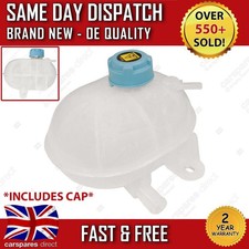 FIAT 500 / 500C 2007-ONWARDS RADIATOR COOLANT EXPANSION HEADER TANK BOTTLE & CAP