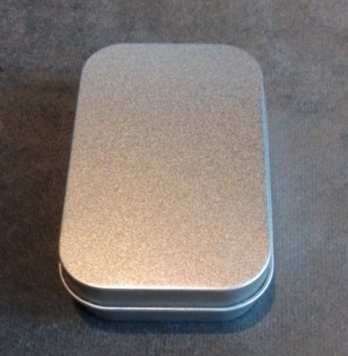 Silver1oz hinged tobacco - silver1oz, tin
