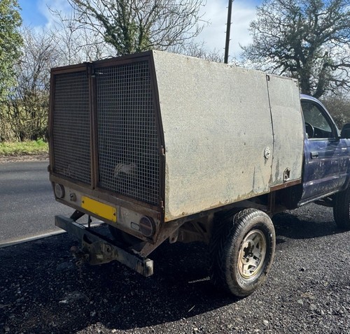 Pickup galvanised chipper body - pickup,