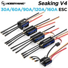 HOBBYWING Seaking V4 Brushless ESC 30A 60A 90A 120A 160A IP67 For RC Model Boats