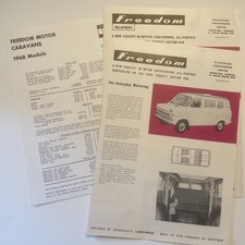 FREEDOM MOTOR CARAVANS 1968