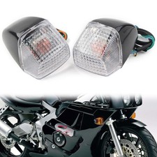Pair Turn Signal Light Clear Lense Fit HONDA CBR250RR MC22 CBR400RR NC29