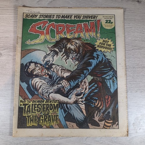 Scream comic issue number - comic, 11