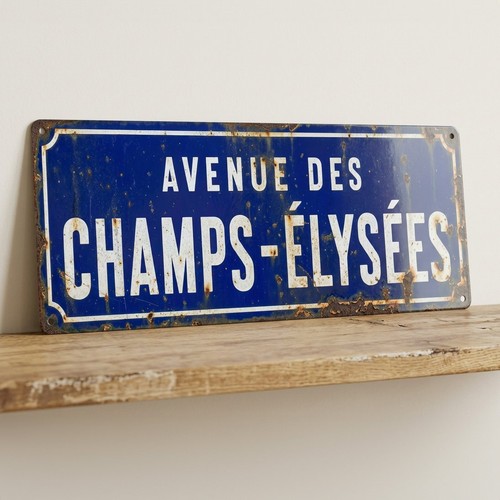 Champs elysees paris metal - elysees,