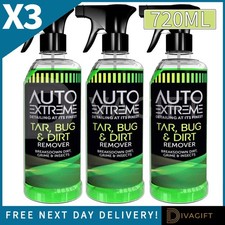 3 x TAR BUG DIRT SPRAY 720ML
