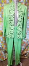Lime Green Pant Suit With