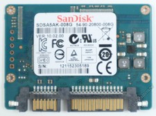NEW SanDisk SDSA5AK-008G 8GB Half Slim SATA-3 SSD Board Solid State Disk Drive
