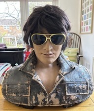 WowWee Alive Elvis Presley Animatronic Bust 2007 (Not Working For Parts)