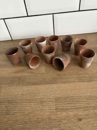 Old vintage hand thrown - 10,