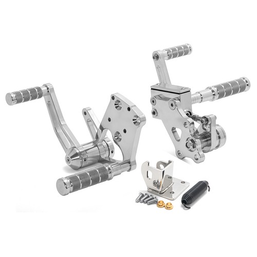 Forward control kickstand - &,