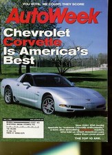 AutoWeek Magazine July 3, 2000 Chevrolet Corvette Z06, Ford Focus ZX3