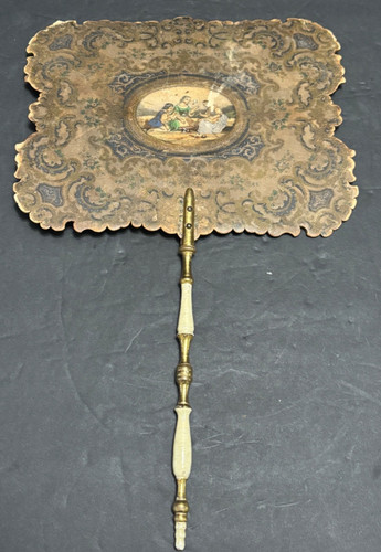 Antique victorian papier mache - papier,