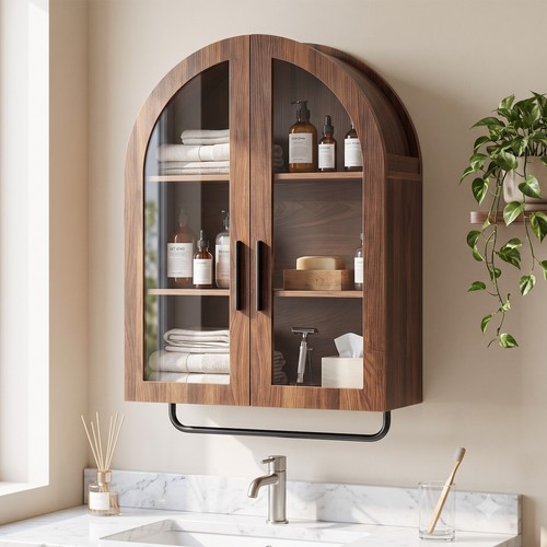 Bathroom cabinet wall - wall, mount