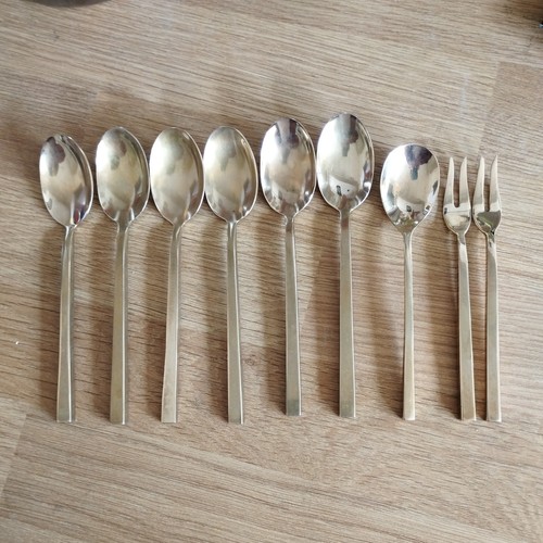 Teaspoons nickel bronze - 6, 13cm