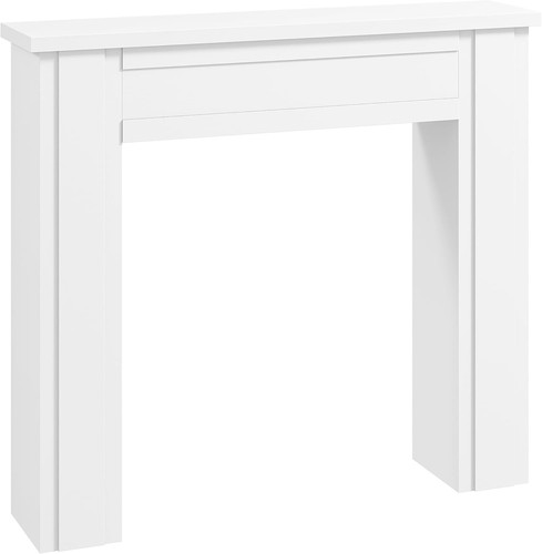 Modern fireplace mantel - fireplace,