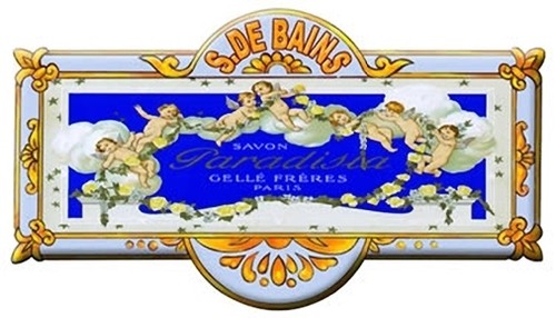 French advertising baby soap - advertising,