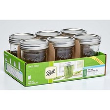 Canning Mason Jars Silver Lid
