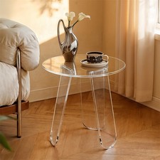 Acrylic Coffee Table Round
