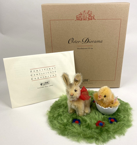 Steiff 2004 easter diorama - steiff,