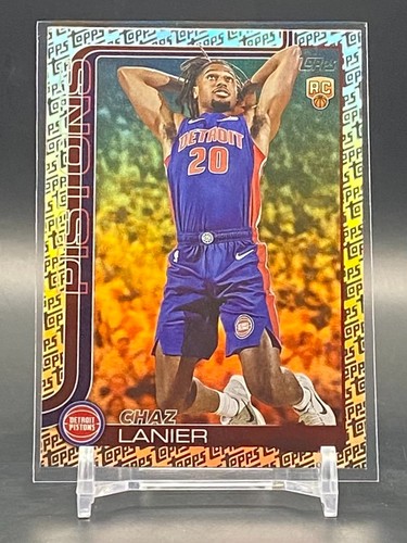 Chaz lanier 2025 topps - chaz,