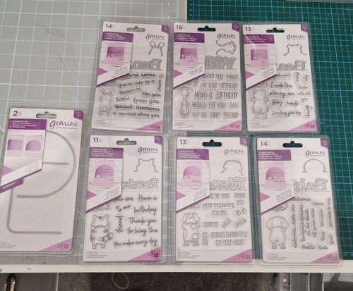 Crafters companion stamps and