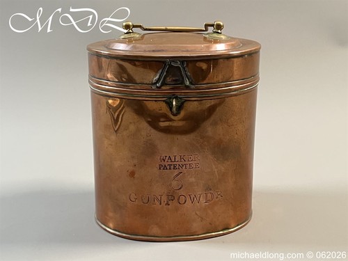 Walker patentee gun - walker, powder