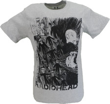 Mens Grey Radiohead Officially