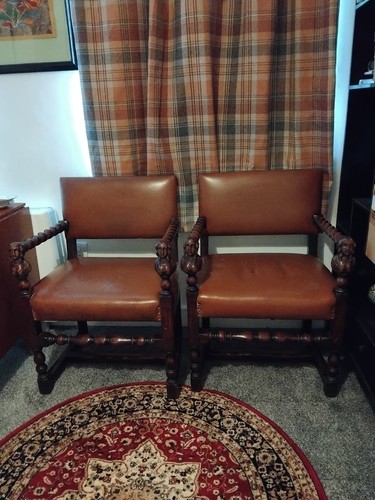 Antique pair louis x111 - antique,
