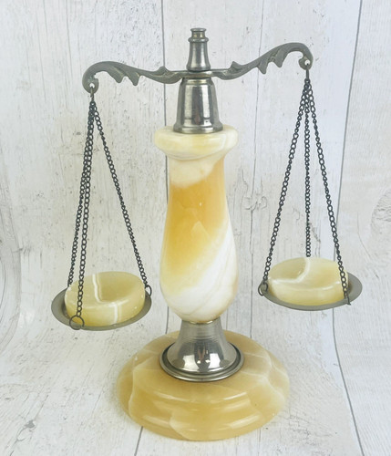 Vintage scales justice - justice, made