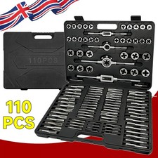 110Pcs Tap and Die Set Metric