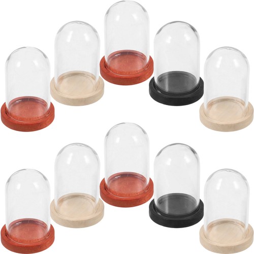 Clear glass cloche dome - glass,