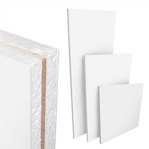 White upvc door panel - white,