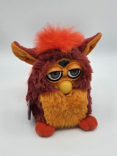 Rooster furby red orange - rooster,