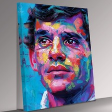 Ayrton Senna Icon Abstract