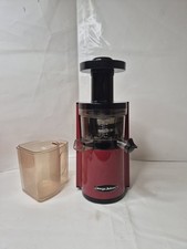 Omega VSJ843 Slow Juicer – Low Speed Cold Press Juicer Red 