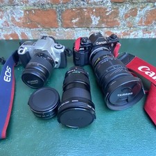 Vintage Canon A-1 & Eos 300 +