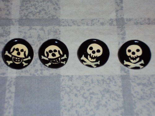 Wooden black pirate - wooden,