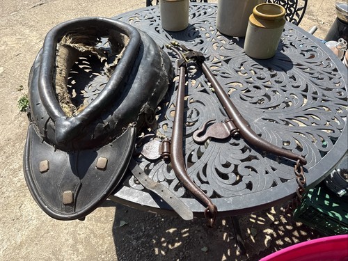 Shire horse collar hames pair - shire,