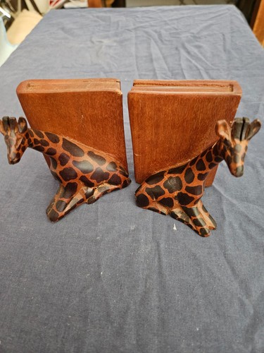 Pair mounted wooden - pair, of