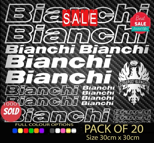 Bianchi vinyl decal - bianchi,