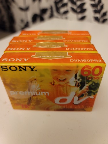 Sony premium dvm60 mini dv - x4,