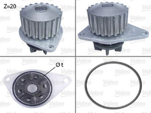 Water pump valeo for - for, citroen
